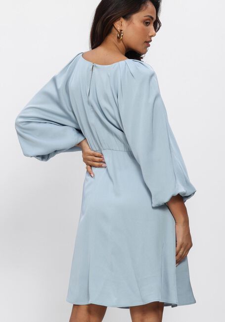 Hellblau SELECTED WOMEN Minikleid SLFLAURINA 3/4 SHORT OPEN BACK DRESS - large