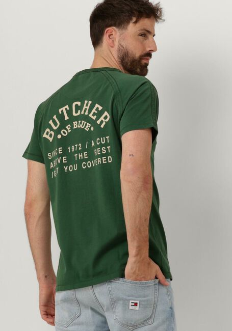 Grüne BUTCHER OF BLUE T-shirt ARMY LOCK STAMP TEE - large