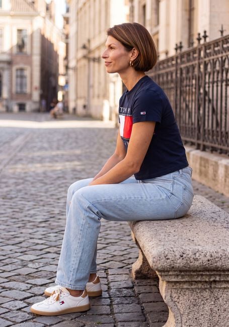 Hellblau TOMMY JEANS Jeans LAYLA HR SLIM STR BJ0111 CO - large