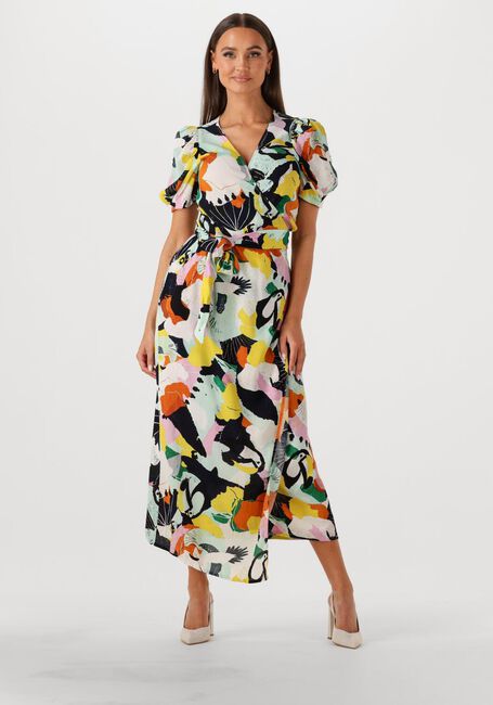 Mehrfarbige/Bunte POM AMSTERDAM Midikleid PARADISE DRESS - large