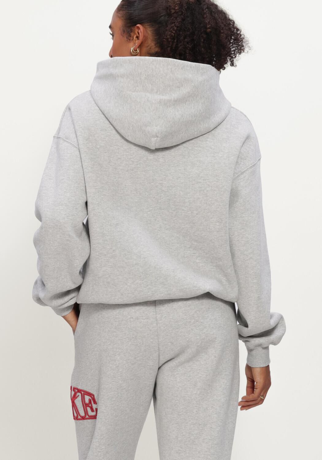Hellgrau NIKE Sweatshirt NIKE STUDIO FLEECE MIDDELZWAAR 'GRAPHIC PACK' - large