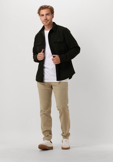 Grüne DSTREZZED Overshirt ULRIK OVERSHIRT - large