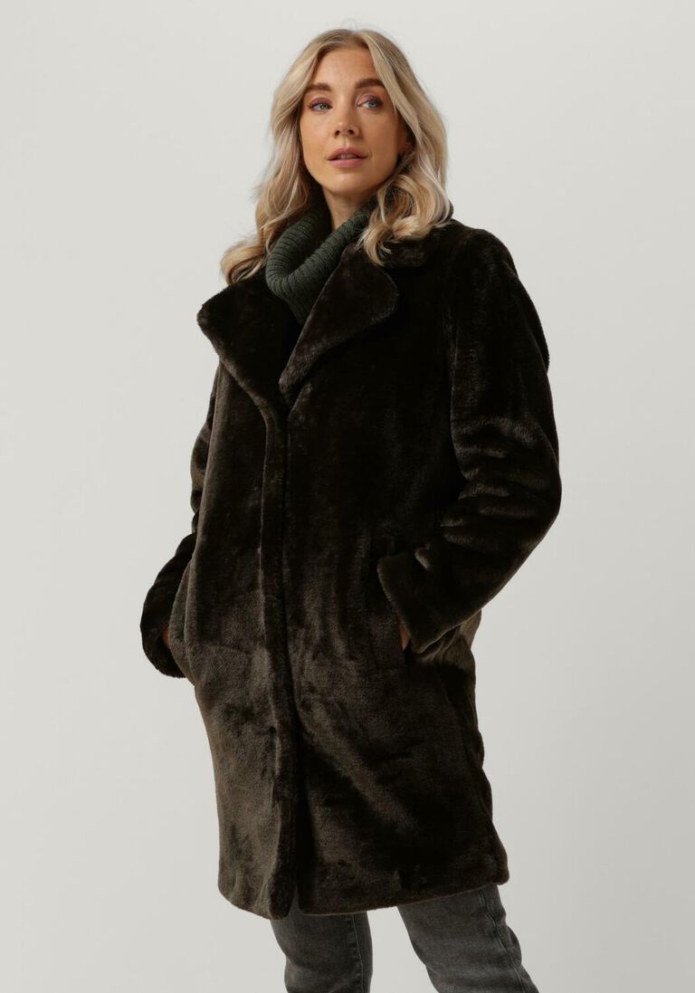 taupe giacomo the jacket fake-fur-jack 6313582