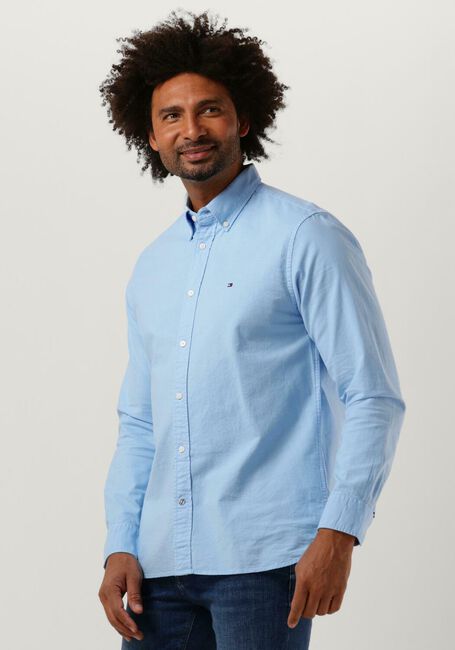 Hellblau TOMMY HILFIGER Casual-Oberhemd PIGMENT GARMENT DYE RF SHIRT - large