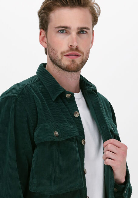 Dunkelgrün FORÉT Overshirt GONE - large