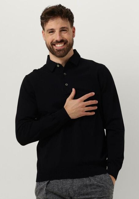 Dunkelblau PROFUOMO Polo-Shirt POLO ONE PIECE - large
