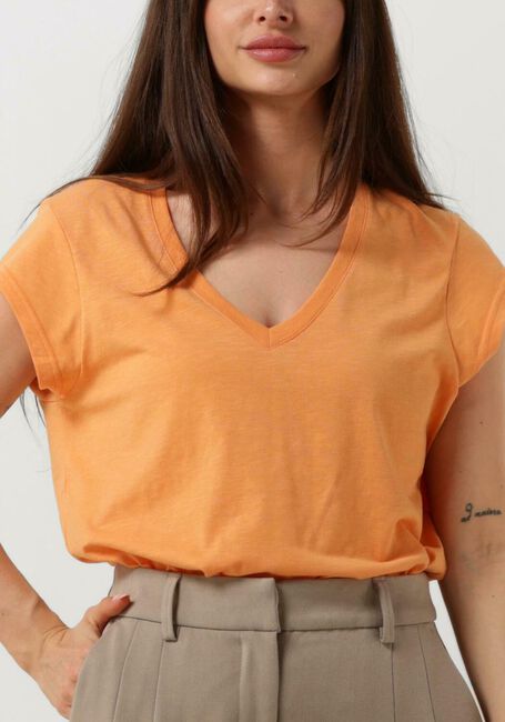 Orangene CC HEART T-shirt BASIC V-NECK T-SHIRT - large