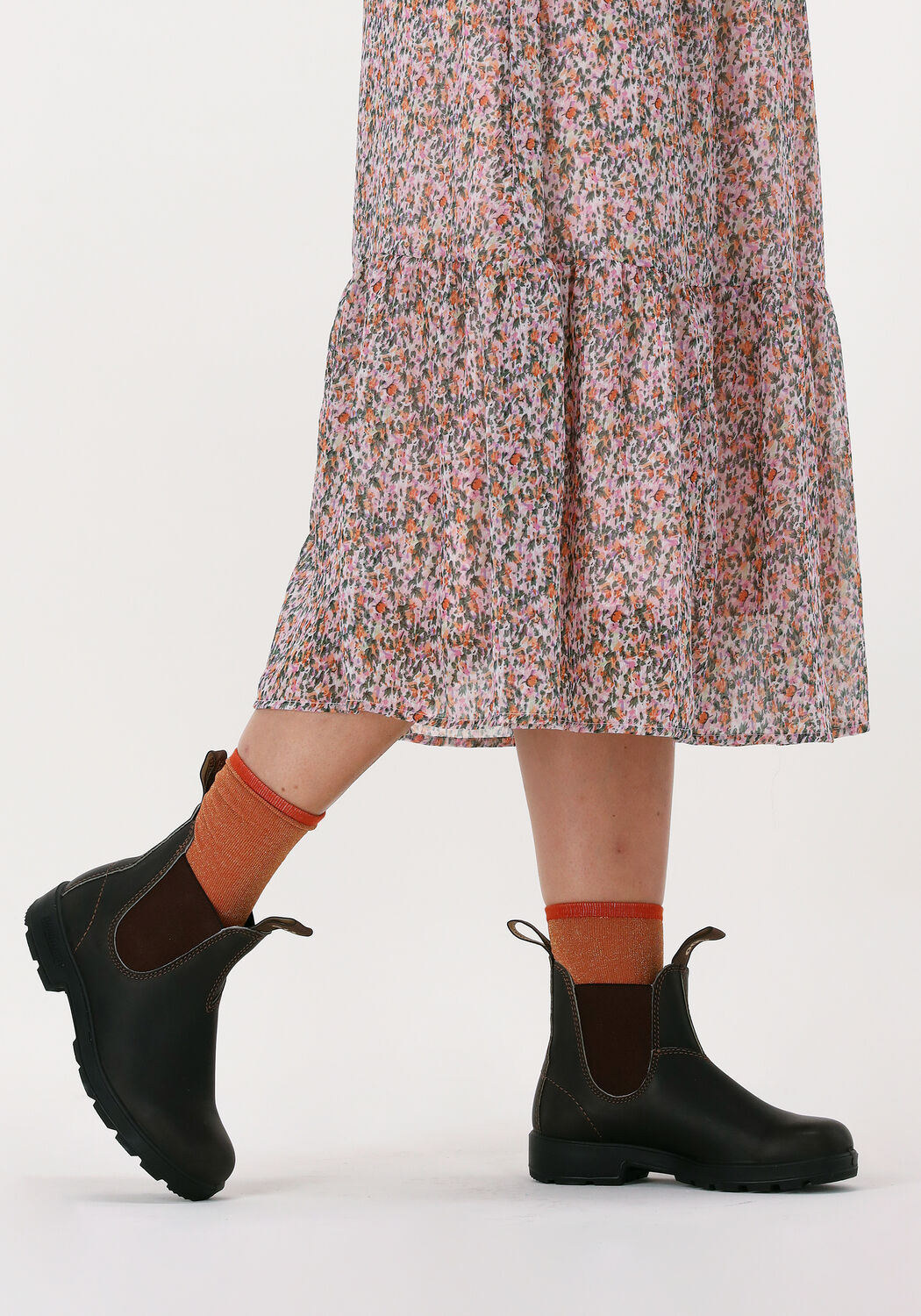 Braune BLUNDSTONE Chelsea Boots ORIGINAL DAMES - large