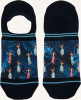 Blaue XPOOOS Socken HULA HULA INVISIBLE Blaue XPOOOS Socken HULA HULA INVISIBLE - medium