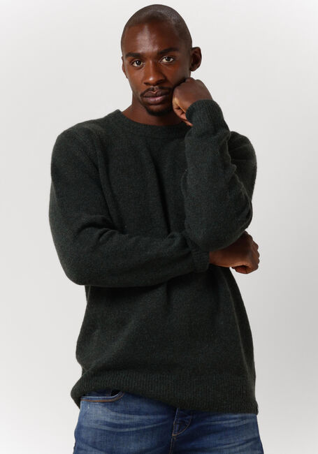 Grüne SCOTCH & SODA Pullover SOFT KNIT MELANGE CREWNECK PULL - large