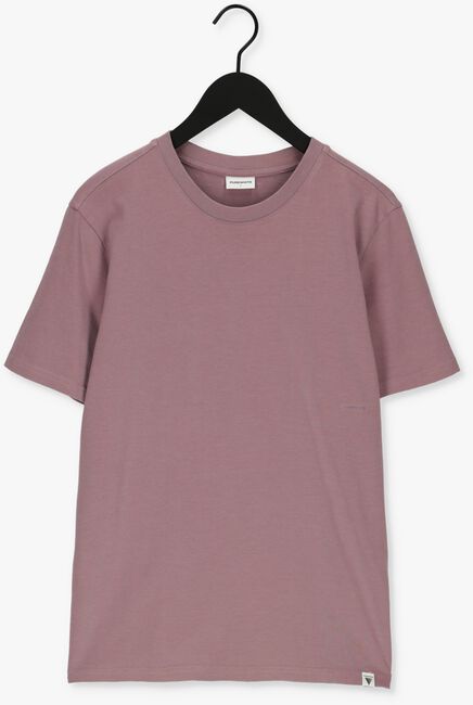 Lila PUREWHITE T-shirt ORGANIC FABRIC T-SHIRT WITH TRAINGLE SELF FABRIC PATCH ON BACK - large