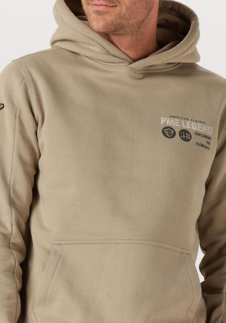 Sand PME LEGEND Sweatshirt 3T CROSS FLEECE - large