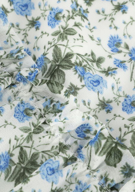 Blaue COLOURFUL REBEL Minikleid ELODIE FLOWER SPAGHETTI MINI DRESS - large