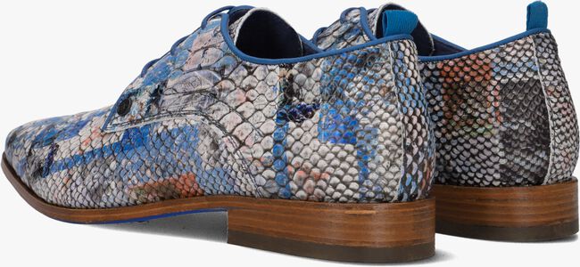 Mehrfarbige/Bunte REHAB Business Schuhe FRED SNAKE FACES - large