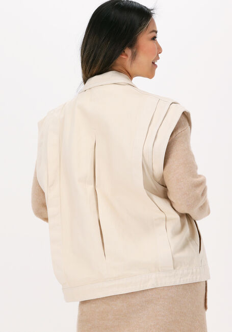 Creme CIRCLE OF TRUST Gilet LOULOU DNM GILET - large
