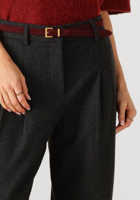 Dunkelgrau MSCH COPENHAGEN Weite Hose MSCHSEBA HW PANTS - large