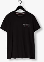Schwarze TOMMY HILFIGER T-shirt BRAND LOVE SMALL LOGO TEE