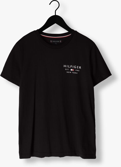 Schwarze TOMMY HILFIGER T-shirt BRAND LOVE SMALL LOGO TEE - large