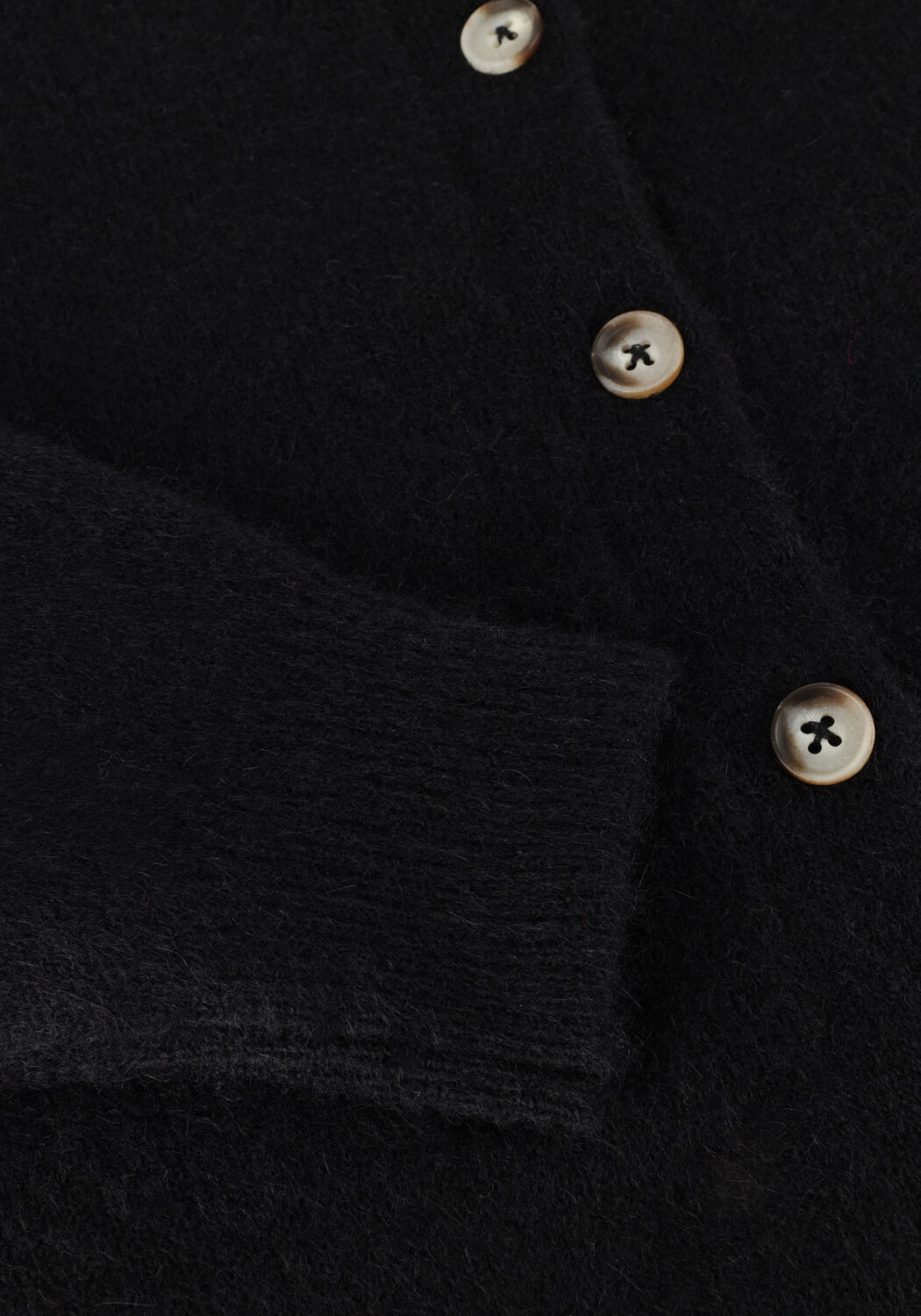 Schwarze KNIT-TED Strickjacke DANNY - large