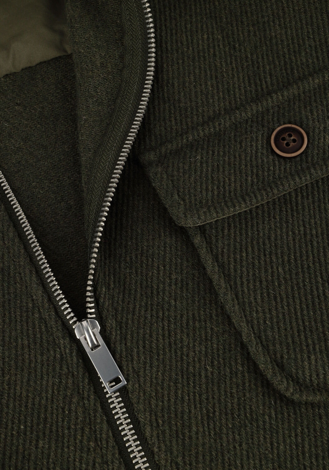 Dunkelgr&uuml;n ANERKJENDT Overshirt AKHANKY HEAVY TWILL OVERSHIRT - large