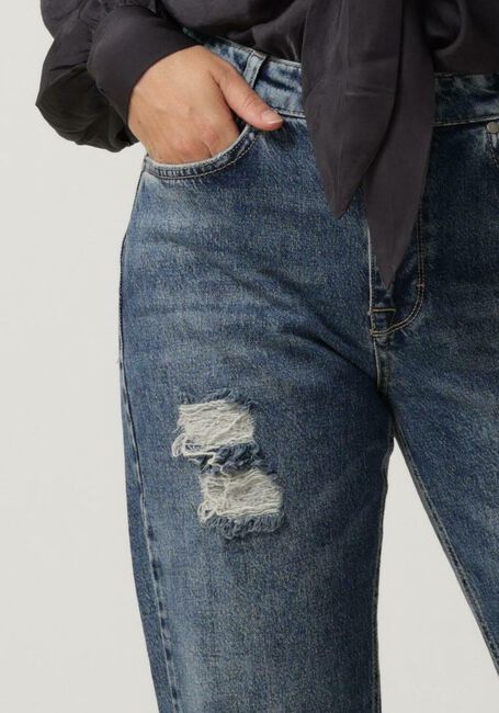 Blaue MY ESSENTIAL WARDROBE Straight leg jeans TUSAMW 140 HIGH STRAIGHT Y - large