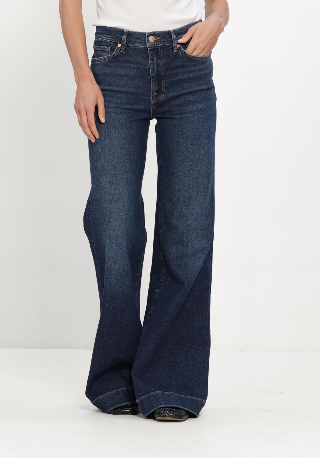 Dunkelblau 7 FOR ALL MANKIND Straight leg jeans MODERN DOJO BLUE VIBE - large