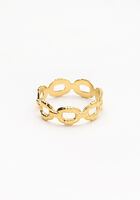 Goldfarbene NOTRE-V Ring OMSS22-026 - medium