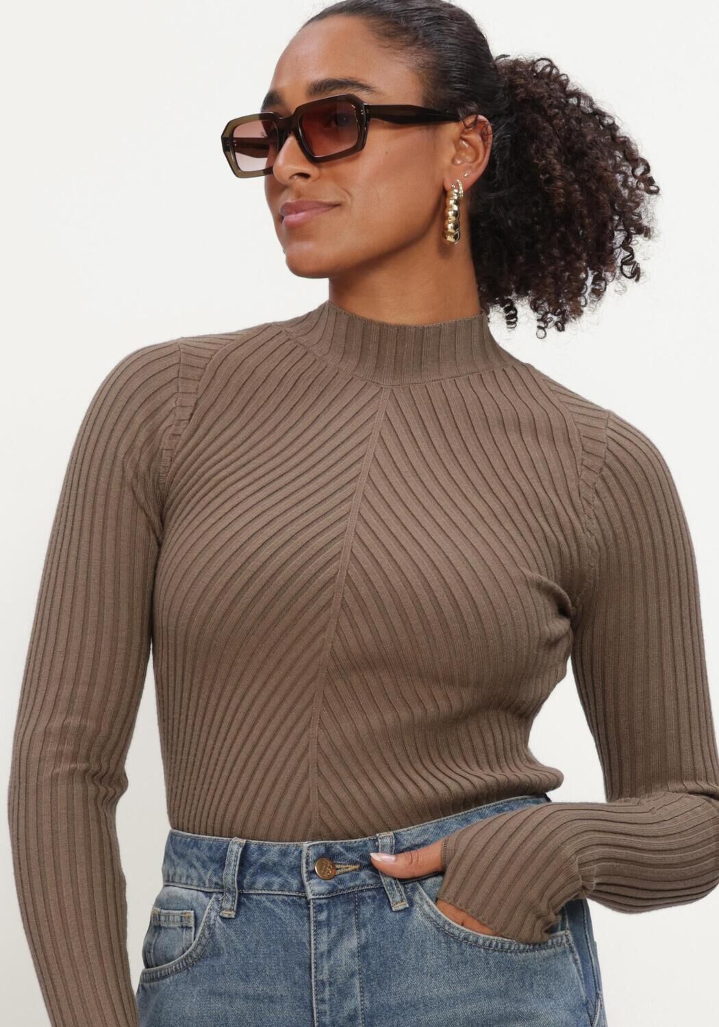 Braune IBANA Pullover & Cardigans KINZY - large