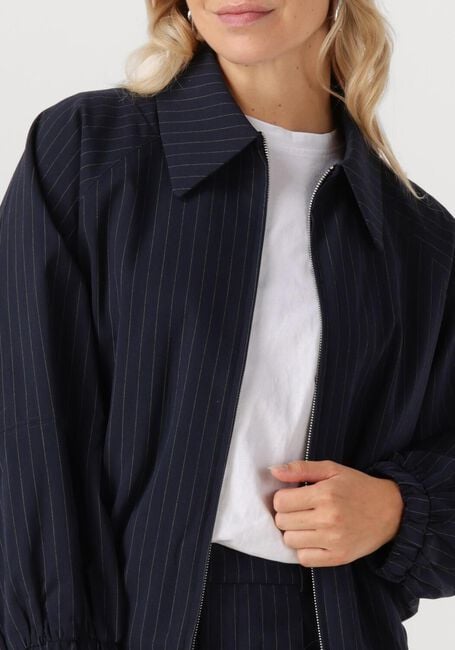 Dunkelblau WITHBLACK Jack WBLVALENTINA STRIPED BOMBER - large