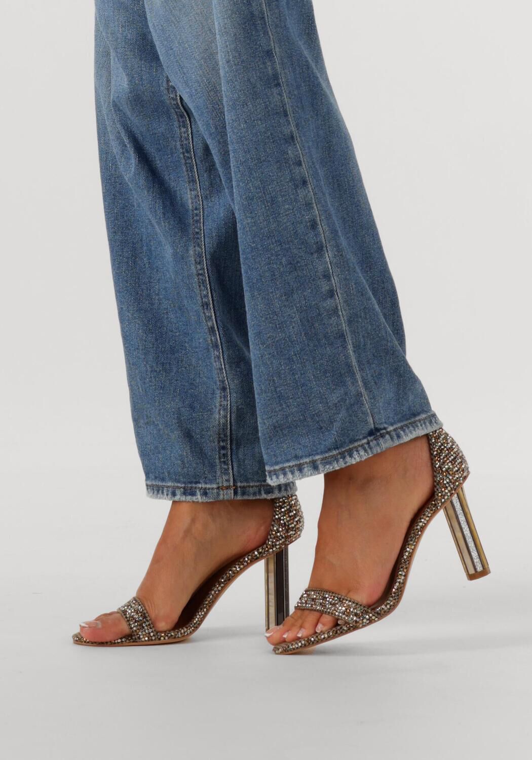 Goldfarbig KURT GEIGER LONDON Sandaletten mit Absatz PERSPEX HEEL SANDAL - large