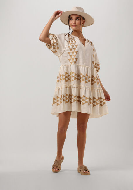 Ecru GREEK ARCHAIC KORI Minikleid 230343 - large