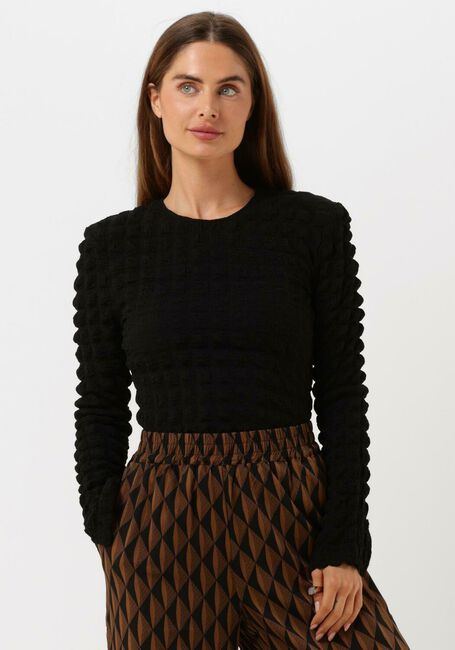 Schwarze GESTUZ Blusen ALLENY BLOUSE - large