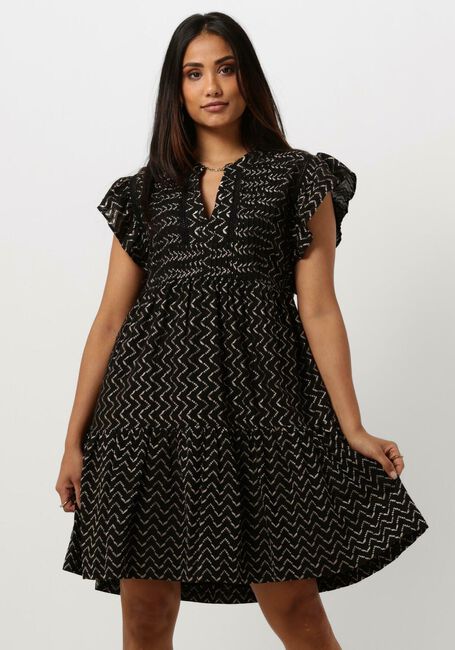 Schwarze AAIKO Minikleid JODI GOLD CO 520 - large