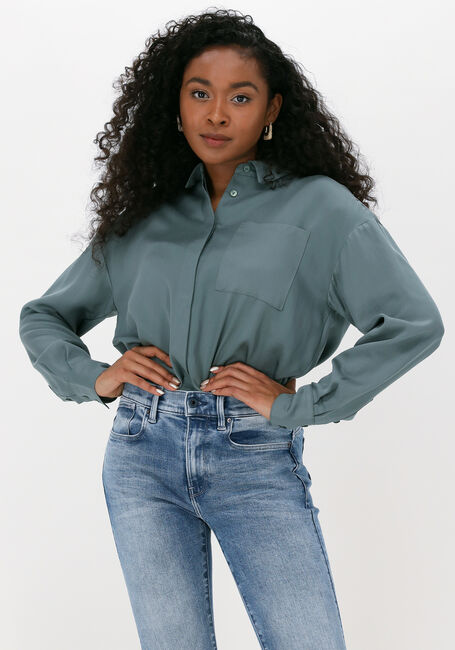 Grüne SIMPLE Blusen WOVEN BLOUSE ELOISE ES - large