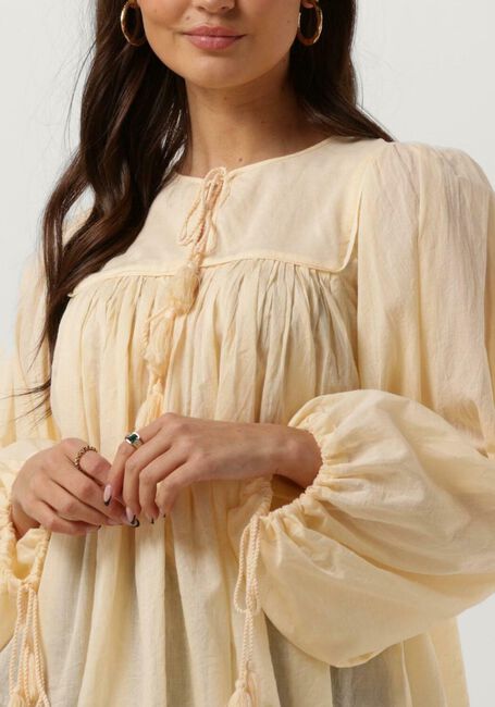 Gelbe ANTIK BATIK Blusen HITA BLOUSE - large