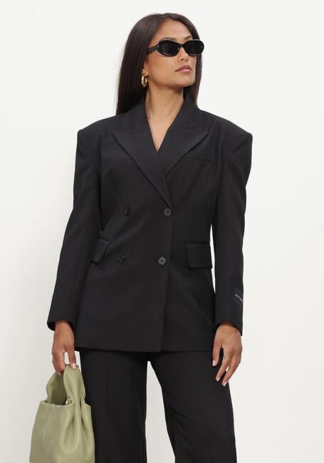 Schwarze HAUTE L'AMITI&Eacute; Blazers PREMIERE WAIST FIT BLAZER - large