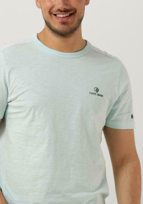 Blaue CAST IRON T-shirt SHORT SLEEVE R-NECK SLUB JERSEY - large