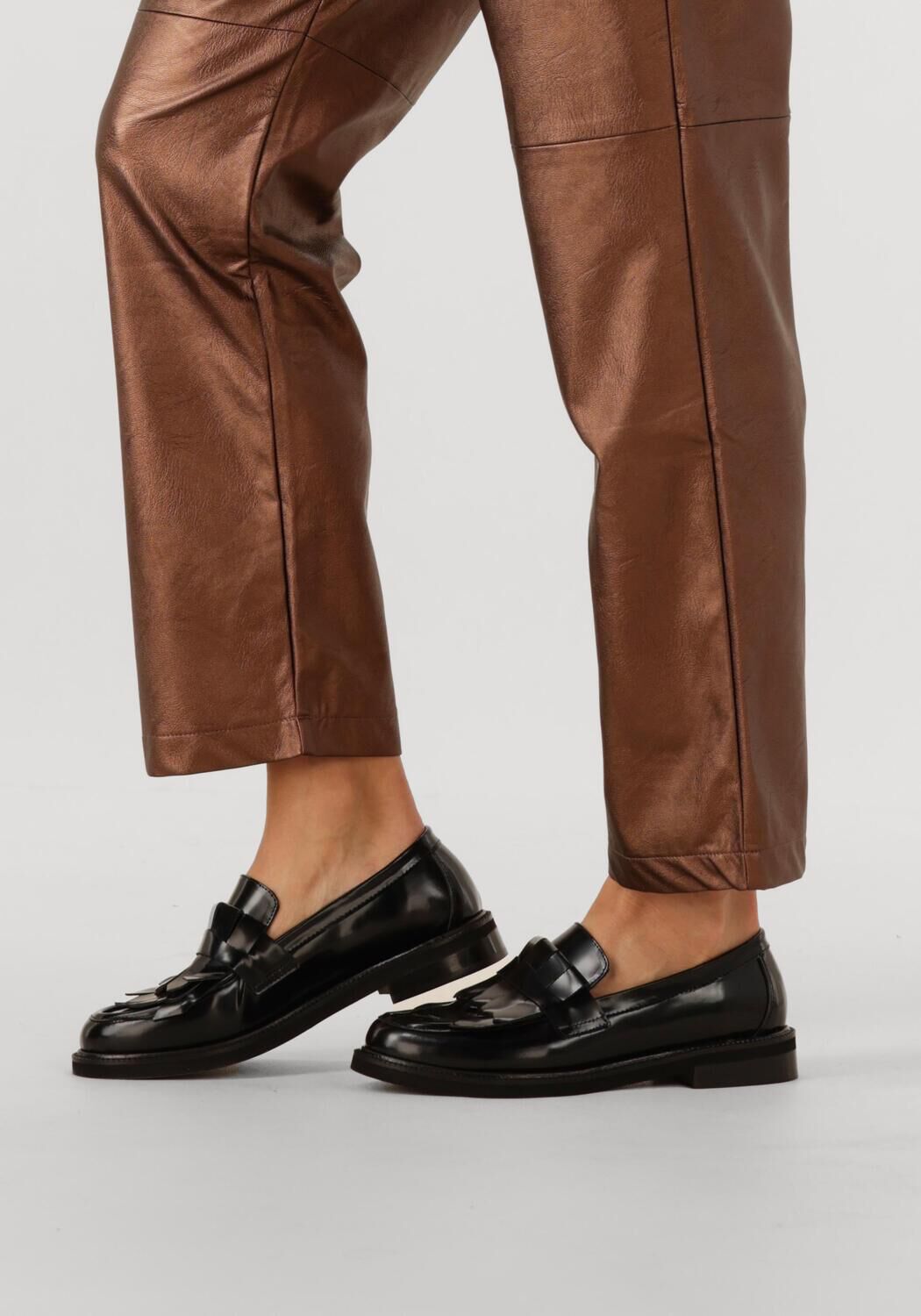 Schwarze STEFANO LAURAN Loafer 12214 - large