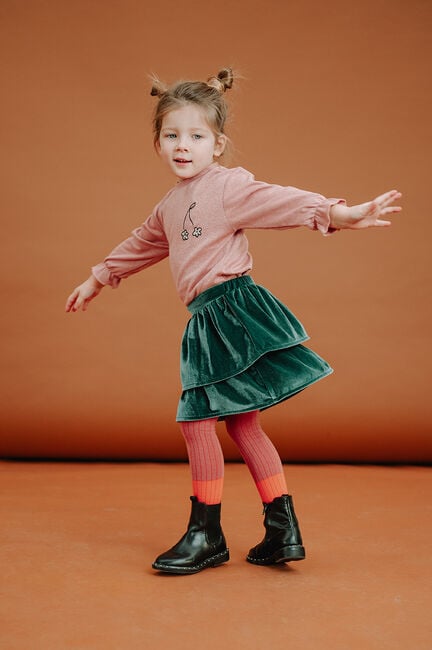 Gr&uuml;ne Sproet & Sprout Minirock SKIRT VELVET - large