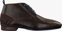 Braune FLORIS VAN BOMMEL Business Schuhe 10960 - medium
