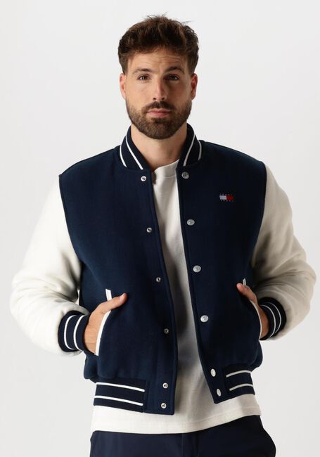 Dunkelblau TOMMY JEANS Jack TJM WOOL BLEND VARSITY JKT EXT - large
