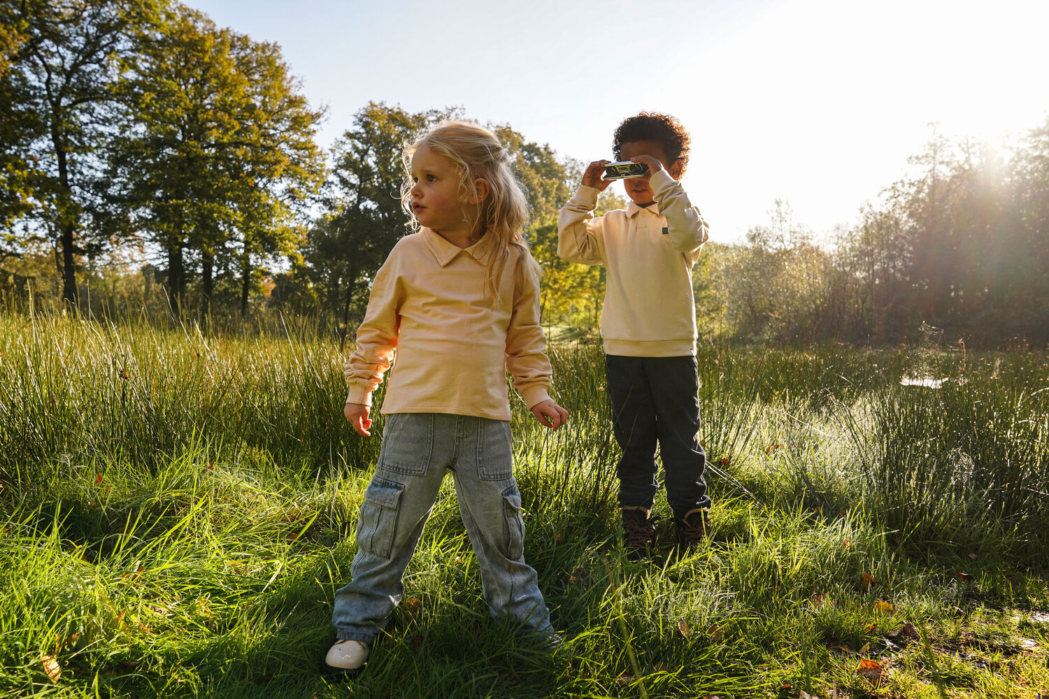 Hellblau KOKO NOKO Wide jeans O56917 - large