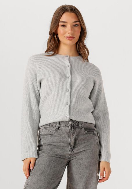 Hellgrau PENN & INK Strickjacke CARDIGAN W25B345 - large