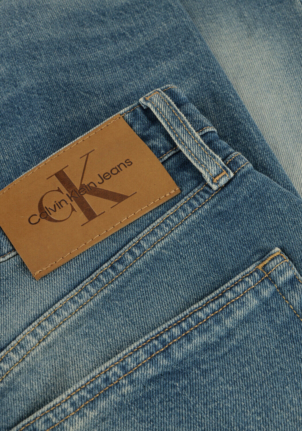 Blaue CALVIN KLEIN Slim fit jeans SLIM TAPER - large