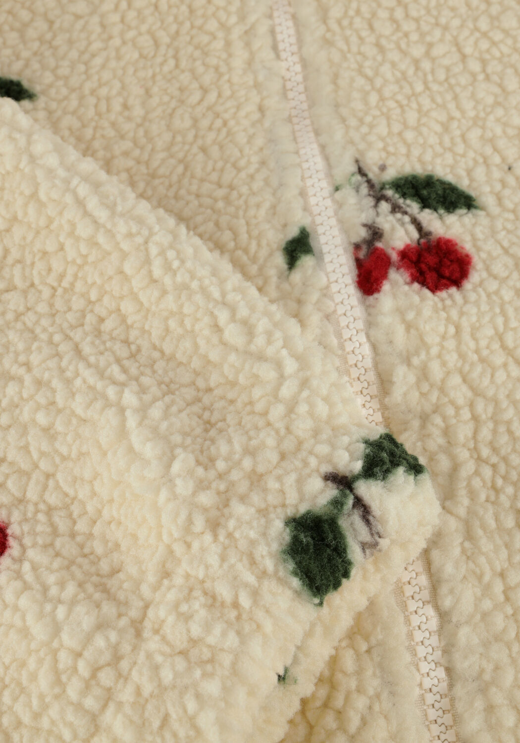 Beige KONGES SLOJD Teddy-Jacke JODY TEDDY JACKET - large