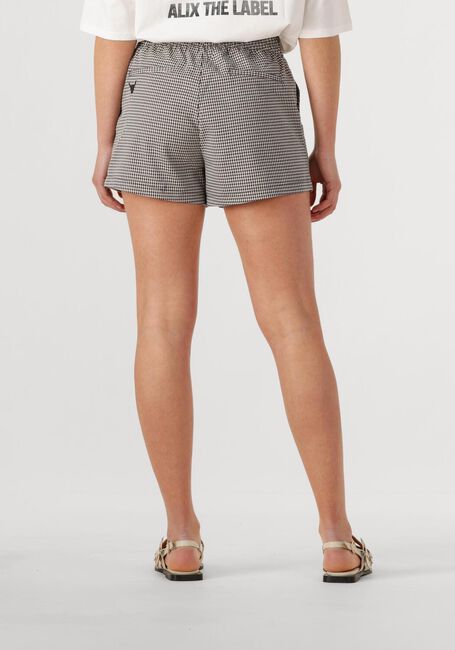 Schwarze ALIX THE LABEL Kurze Hose LADIES WOVEN BOUCLE SHORTS - large