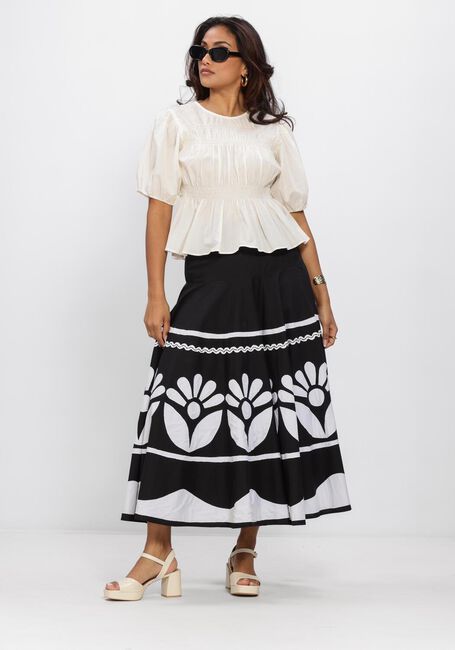 Schwarze ANTIK BATIK Midirock CADIX SKIRT - large