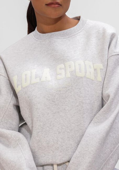 Hellgrau THE LOLA CLUB Sweatshirt JAYLA SWEATER - large