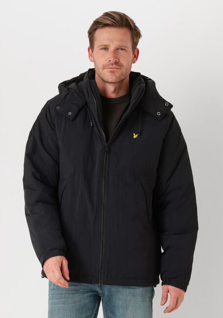 Schwarze LYLE & SCOTT Jack PADDED PUFFER JACKET - large