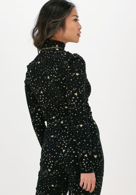 Schwarze COLOURFUL REBEL Top NEYO COSMIC PEACHED TOP - large